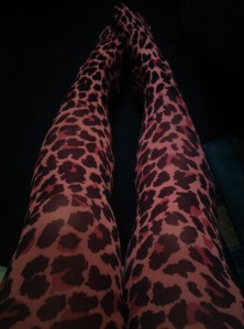 Collants léopard Rose Lag Avenue