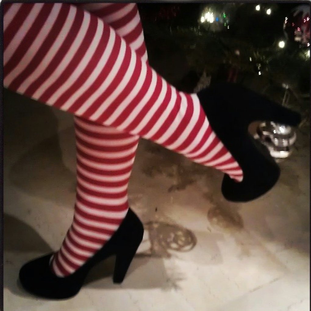 mere noël - candy cane socks.jpg image