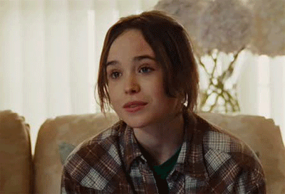 Juno shrug Ellen Page